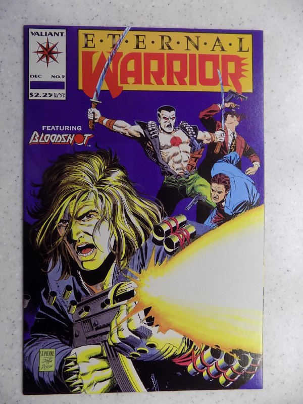 ETERNAL WARRIOR # 5 VALIANT COMICS 1ST FULL BLOODSHOT ACTION MOVIE