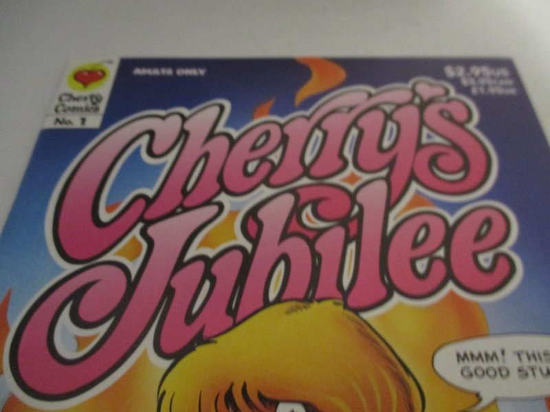 Cherry Jubilee #1 (1992)Adult Comic Book Cherry Grade VF+ 8.5