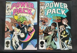 POWER PACK 4PC (FN/VF)SPECIAL CAMEO APPEARANCE BY SPIDER-MAN, HOMECOMING 1984-86