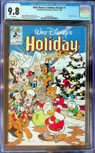 Walt Disney's Holiday Parade #1 (1990) - CGC 9.8 - Cert#4518180019