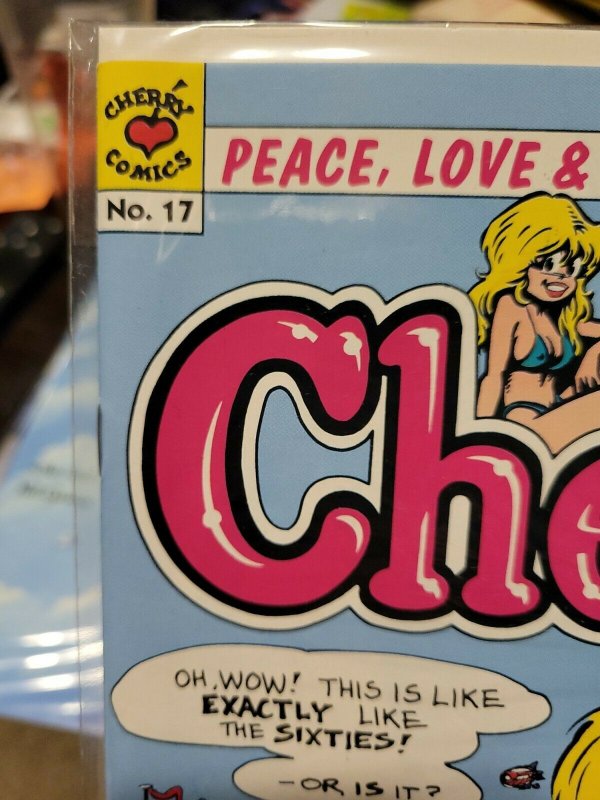 Cherry #17 * 1995 Kitchen Sink Comics * Larry Welz * Mature * TMNT Spoof * 