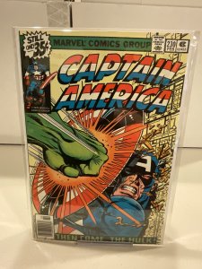 Captain America #230  1979  VF  Vs. Hulk!
