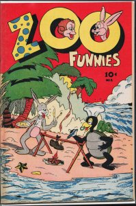 Zoo Funnies #2 (1945) Rabbit-Son Crusoe