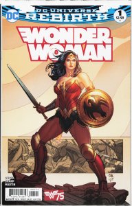Wonder Woman #1 Variant Cover (2016) Wonder Woman