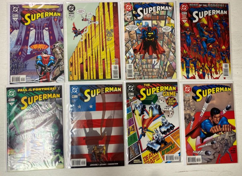 Superman lot #111-220 + 2 ANN (2nd series) 38 diff 8.0 VF (1996-2004)