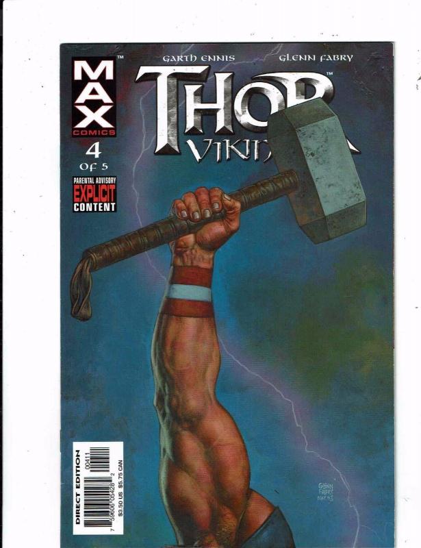 7 Thor Marvel Comics Vikings # 1 2 3 4 5 + Godstorm & Thorion The New Asgods RC5