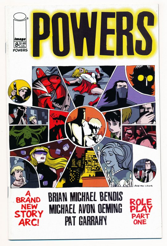 Powers (2000 1st Series Image) #8 VF