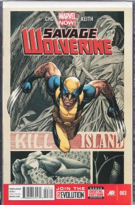 Savage Wolverine #3  (2013) Wolverine