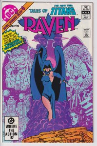 TALES OF THE NEW TEEN TITANS #2 RAVEN (Jul 1982) Nice VF+ 8.5 white!