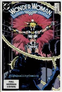 WONDER WOMAN #34, VF/NM, Perez, Good Girl, Amazon,1987, more WW in store