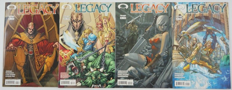 Legacy #1-4 VF/NM complete series - image comics set lot 2 3