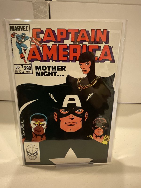 Captain America #290  1984  VF