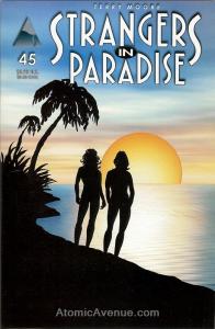 Strangers in Paradise (3rd Series) #45 VF ; Abstract | Terry Moore Silhouette Su