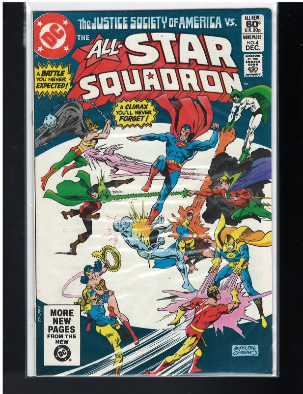 All-Star Squadron #4 (DC, 1981) NM-