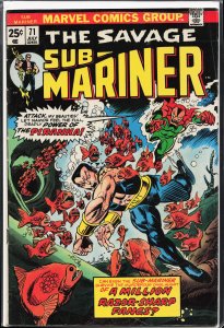 Sub-Mariner #71 (1974) Namor the Sub-Mariner