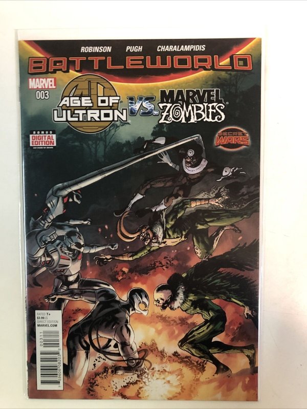 Secret Wars BattleWorld Age of Ultron vs Marvel Zombies (2015) Set # 1-4 (VF/NM)