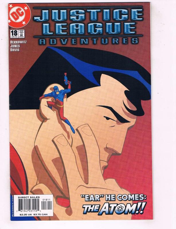 5 Justice League Adventures DC Comic Books # 18 19 20 21 22 VF-NM Flash Atom J78