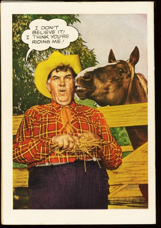 ANDY DEVINE WESTERN #1-1950-PHOTO COVER-HIGH GRADE VF-