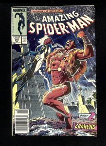 Amazing Spider-Man #293 Newsstand Variant Kraven's Last Hunt Part 2!