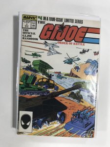 The G.I. Joe Order of Battle #4 (1987) FN3B120 FN FINE 6.0