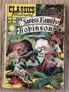 Classics Illustrated Swiss Family Robinson #42