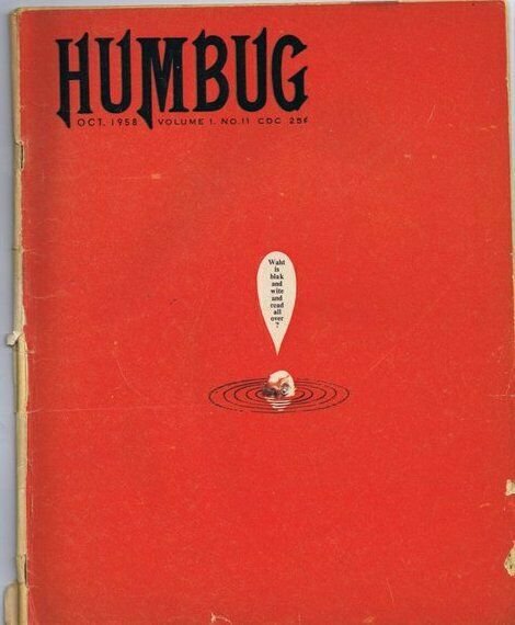 ORIGINAL Vintage 1958 Humbug Magazine #11 Final Issue