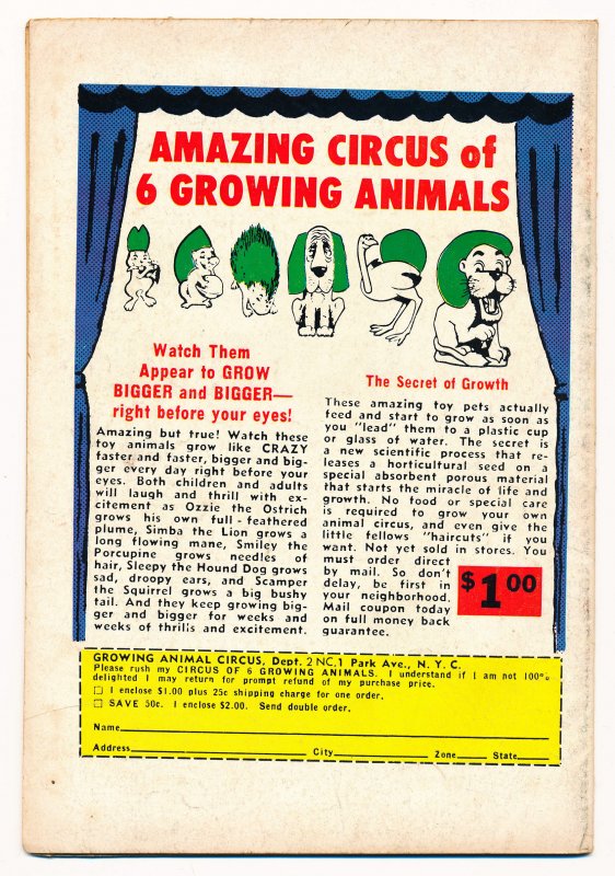 Unexpected (1956) #81 VG+ Space Ranger