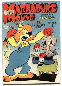 Marmaduke Mouse #24 1951- Golden Age Funny Animals G+