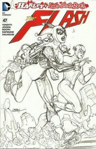 The Flash #47 Dodson Sketch Cover (2016)
