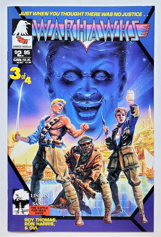 Warhawks Comics Module #3 (1990, TSR) 7.0 FN/VF