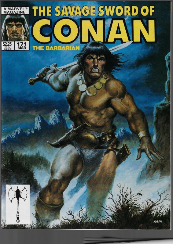 Savage Sword of Conan #171 (Marvel, 1990)