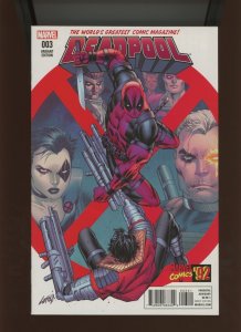 (2016) Deadpool #3: VARIANT COVER! (9.0/9.2)