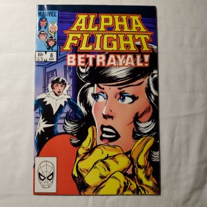 Alpha Flight 8 Near Mint- Story and art by John Byrne