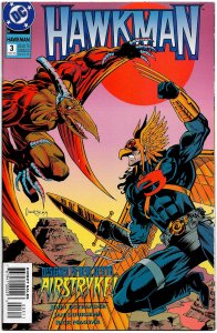 HAWKMAN Vol.3  #1- 5 (1993) 9.4 NM 1st 5 Issues  Hawkman Returns, But Who Is He?