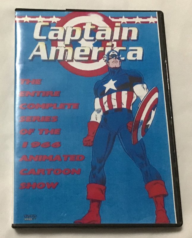 Captain America 1966 series, DVD, 39 episodes (2nd) | Comic Collectibles -  Other / HipComic