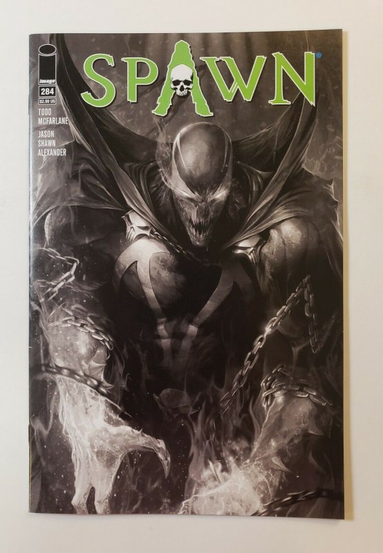 SPAWN #284 BLACK &WHITE COVER IMAGE COMICS 2018 HIGH GRADE NM+ 9.6-9.8