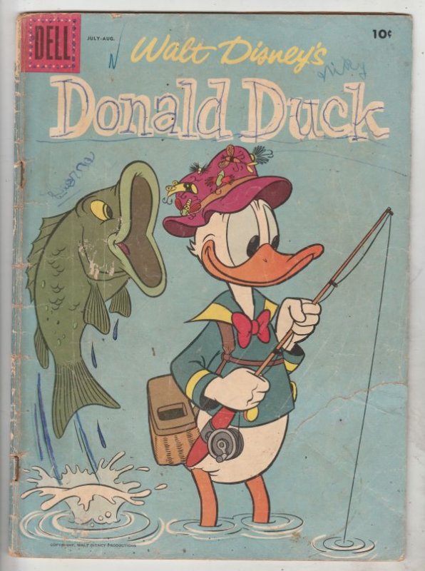 Donald Duck #54 (Jul-57) FR/GD Affordable-Grade Donald Duck