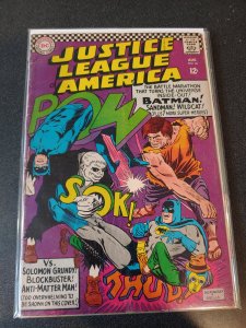 JUSTICE  LEAGUE AMERICA #46 SILVER AGE CLASSIC F/F+