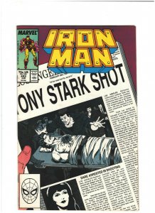 Iron Man #243 FN/VF 7.0 Marvel Comics 1989 Copper Age 