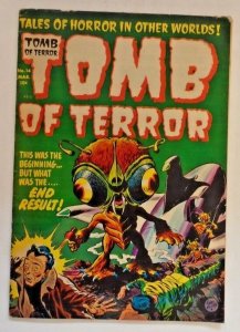 Tomb of Terror #14 vgf; Classic Sci-Fi Cover