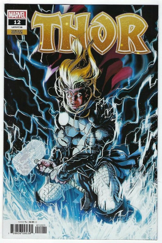 Thor # 12 Variant Cover 1st Print NM Marvel  