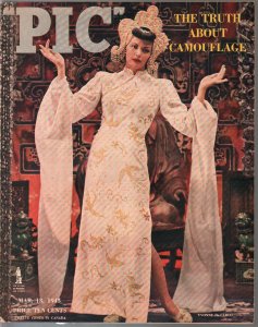 MAG: PIC 5/13/1945- Yvonne De Carlo- Otto Soglow- Gracie Allen- Disney-VG