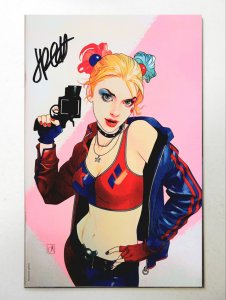 Harley Quinn (2017) 25th Ann Special Signed J PALMIOTTI w/COA, Batman Poison Ivy