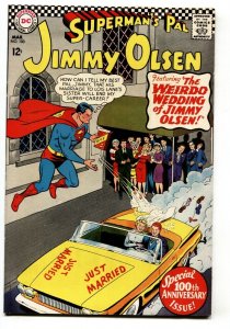 SUPERMAN'S PAL JIMMY OLSEN  #100 comic book 1967-DC-Wedding issue