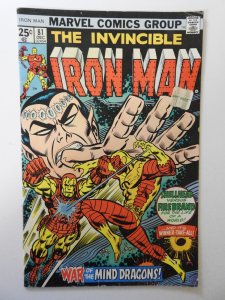 Iron Man #81 (1975) VG Condition MVS intact! sticker on fc