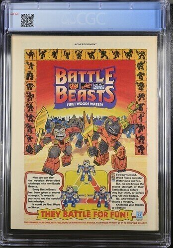 Action Force #6 1987 Marvel Comics CGC 9.4 GI Joe UK series White Pages 010