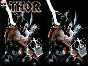 THOR #1 Gabriele Dell’Otto Virgin Variant Set