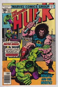 The Incredible Hulk #211 (1977) Hulk