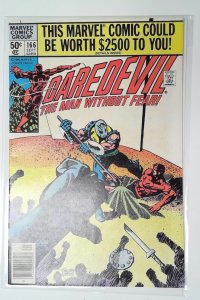 DAREDEVIL #166 (Marvel Comics 1980) -- Bronze Age Frank Miller -- VF/NM