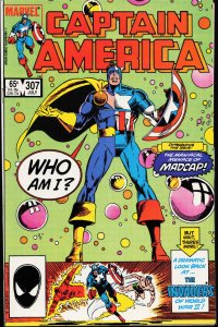 Captain America #307 (1985) Captain America [Key Issue]